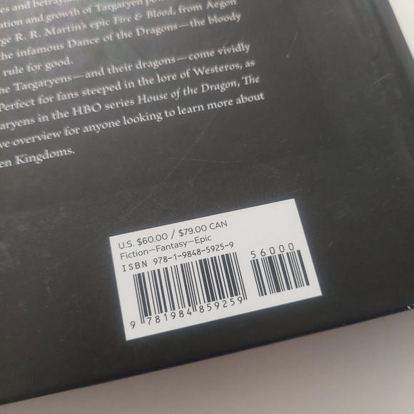 The Rise Of The Dragon Coffee Table Book Hardcover George R. Martin - Picture 3 of 12